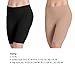 Jockey Ladies' Skimmies Slip Short Smooth Lightweight Mid-Length, 2 Pack
