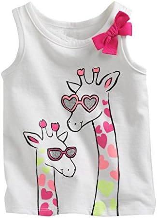 Baby Box Baby Girls' kids Toddler Sleeveless Tank T-Shirts Size 24M