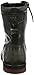 Diesel Men's Tatradium Basket Butch Zip Combat Boot, Black/Gum Sole, 9 M US