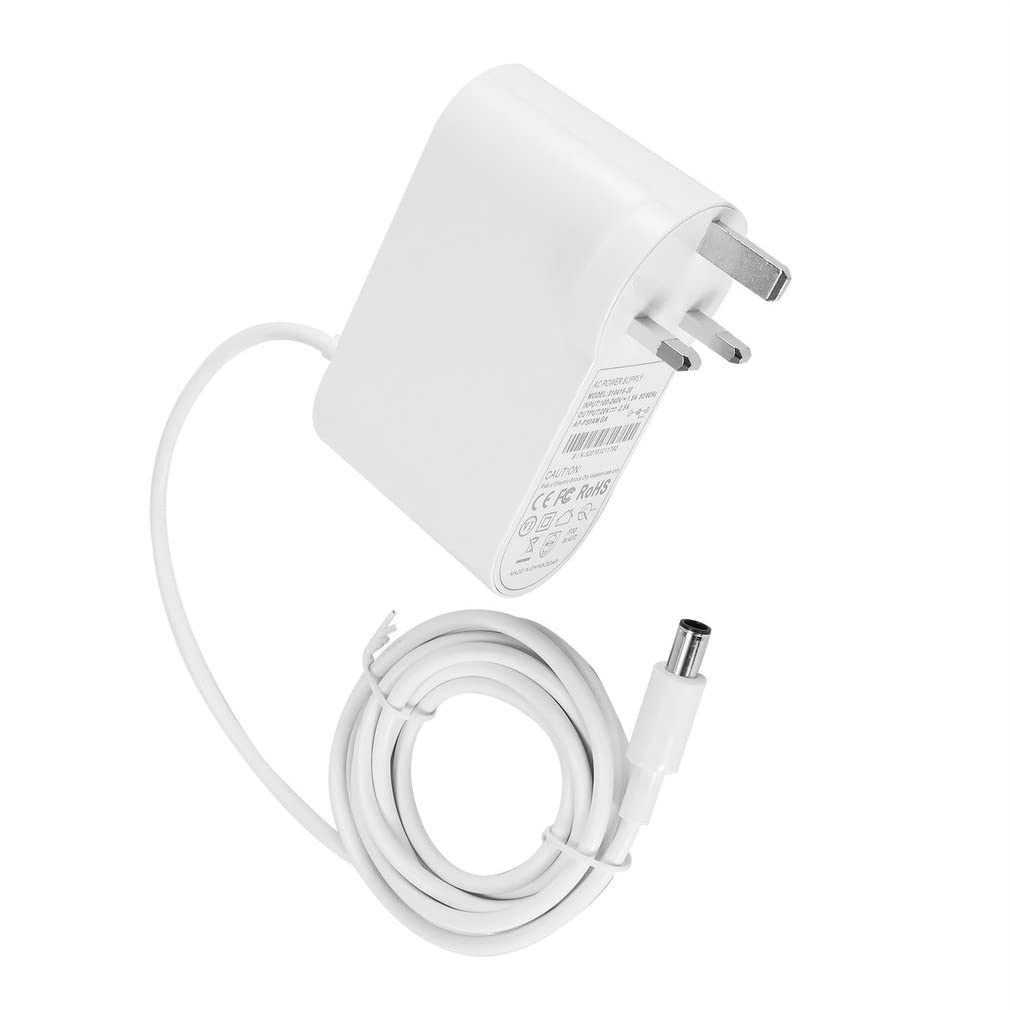 Charger For Dyson Air Purifier BP01 TP04 TP05 TP06 DP04 PH02 PH04 PH09 Pure Cool Purifier Fan, 20V/2.5A Replacement Charger For Dyson Pure Cool Me Fan,Cable 1.85m UK Plug