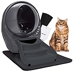 Litter-Robot 3 Core Bundle by Whisker - Self-Cleaning Cat Litter Box, Includes Litter-Robot, Mat, Fence, Ramp, (25) Liners & (3) Carbon Filters, 18 Month Warranty