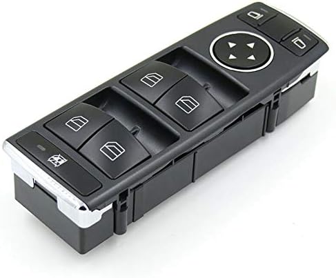 Front LeftDriver Door Master Window Switch Fit for Mercedes Benz C250-C350 C 280 E 350 E500 GLK350 Replace # A2049055302