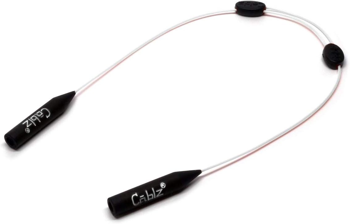 Cablz Monoz Adjustable Eyewear Retainer | Monofilament-Like Line, Adjustable, Off-The-Neck Eyewear Retainer, 14in