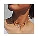 Artilady opal choker necklace for women