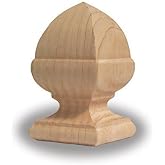 French Acorn Finial 4"