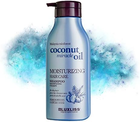 LUXLISS - Moisturising coconut miracle shampoo 500ml, 500 ml (Pack of 1)