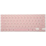 Mosiso Keyboard Cover for Macbook Pro 13 Inch, 15 Inch (with or without Retina Display, 2015 or Older Version) Macbook Air 13 Inch, Rose Quartz