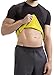 HOT SHAPERS Cami Hot Men – Compression Shirt Shapewear – Ab Sauna Suit for Workout (XL, Black)