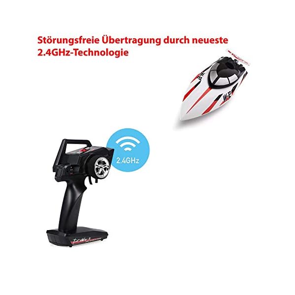 Highspeed RC ferngesteuertes Speedboot mit 2,4GHz digital vollproportional, Selbstaufrichtfunktion, Wasserkühlung… – Bild 3