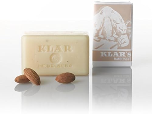 Klar Almond Soap by Klar Seifen, 3.5 Ounce (100 g)