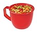 Sistema Microwave Collection Soup Mug 31.7oz, Red 1109ZS, 4 Cup