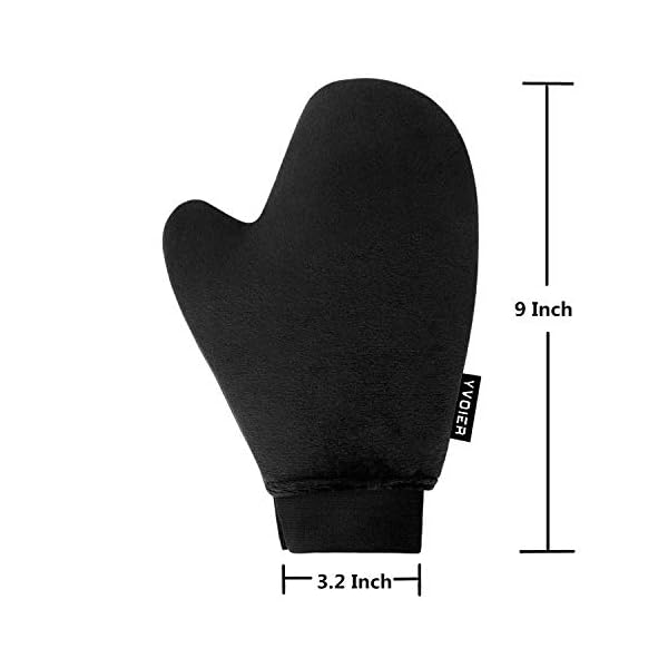 Yvoier-Self-Tanning-Mitt-Applicator-Double-Sided-Fake-Tan-Mitt-Applicator-Microfibre-Tanning-Lotion-Applicator-Self-Tanning-Gloves-Sunless-Self-Tan-Mitt-Streak-Free-Tan-for-Self-Tanners-Spray-Mousse Yvoier Self Tanning Mitt Applicator - Double Sided Fake Tan Mitt Applicator Microfibre Tanning Lotion Applicator Self…