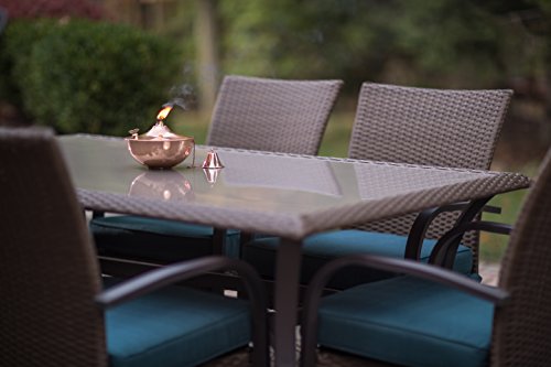 Legends Direct Maui Tabletop, Landscape Torch, Patio Light, Tabletop Lantern, Lighting (Smooth Copper) - Thumbnail 6