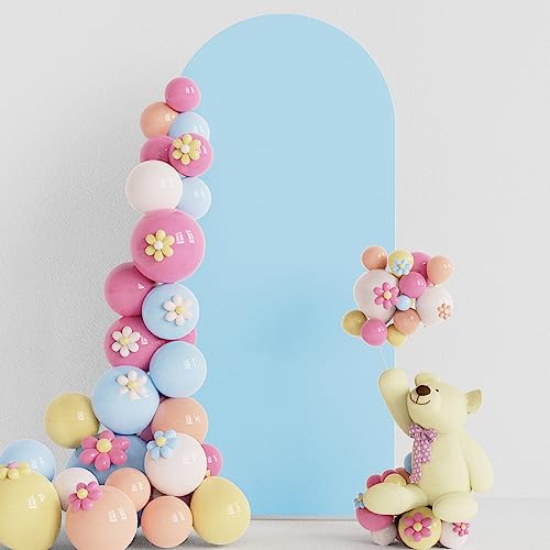 Putros Dusty Blue Arch Backdrop Cover
