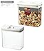 Aeiniwer Flip-tite (Functional Storage Container) Felli Canister Collection. Multi-Function Set. (8 pcs/Set), BPA Free. Stackable. Perfect for Sugar, Flour, Rice, Coffee, Snacks(U429085)