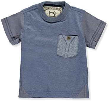 FAZE 1 Baby Boys' T-Shirt - Marled Navy, 12 Months