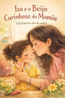 Livro Isa e o Beijo Carinhoso da Mamãe: Uma história infantil sobre coragem e amor no primeiro dia de aula (Isabela e o som misterioso)