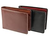 Visconti TR-30 Leather Classic Bifold Wallet made of Veg Tan Leather