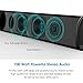 100 Watt 40 Inch TV Sound Bar, MEGACRA Home Theater System Wired and Wireless Soundbar Speaker(IR Learning Remote, 105dB, DSP Audio, Bass Adjustable,Wall Mountable)thumb 2