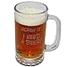 Fineware Screw It. I Need a Beer - Funny Glass Beer Mug - 16 ounce Etched Libbey Mug