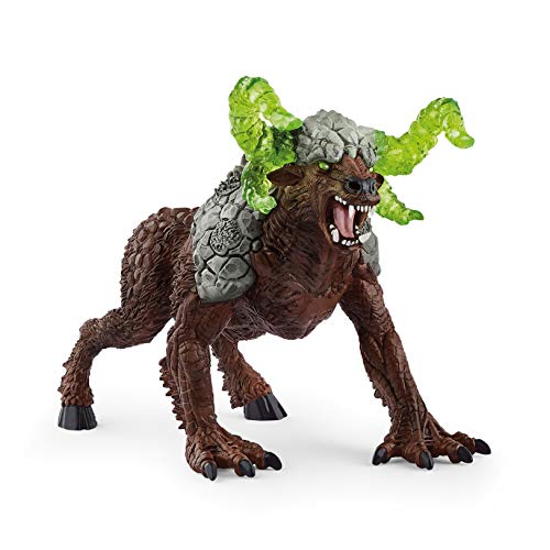 schleich ELDRADOR CREATURES | Felsbestie 42521 | ELDRADOR schleich Monster Spielfigur mit transparenten Hörnern | coole Actionfigur | tolles Geschenk für Kinder | ab 7 Jahren | 12 x 6 x 9 cm