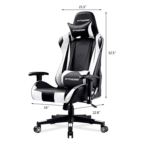 GTRACING Gaming Chair Racing Office Computer Game Chair Ergonomic
