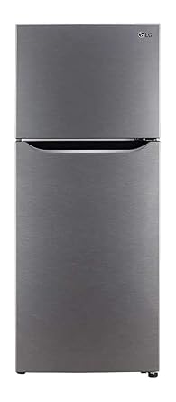 LG 284 L 3 Star Inverter Linear Frost-Free Double Door Refrigerator (GL-T302SDS3, Dazzle Steel, Convertible)