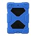 ACEGUARDER Apple Ipad Mini 2 Mini 1&2 Case Waterproof Rainproof Shockproof Kids Proof Case for Ipad Mini 2 Mini 1&2(Gifts Outdoor Carabiner + Whistle + Handwritten Touch Pen) (BLUE/BLACK)