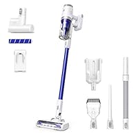 eufy by Anker, HomeVac S11 Infinity, Cordless Stick Vacuum Cleaner, Lightweight, Cordless, 120AW Suction Power, Additional Detachable Battery, Cleans Carpet to Hard Floor