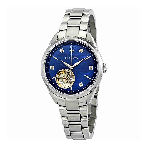 Ladies' Bulova Sutton Automatic Diamond Watch 96P191