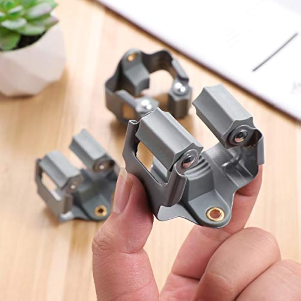 Broom Hanger Mop And Holder Organizer Grip Clips,5pcs Home Improvement