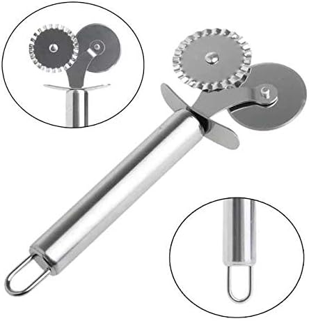 Pizza Slicer Kitchen Utensil Gadget Cooking Professional Novelty Tool Stainless Steel Pastry Cutter Round Cooking Baking Accessories BestWayDigital - Image 3