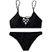 Funic Swimwear Women Bikini Set Bandage Push-Up Swimsuit Bathing Beachwear