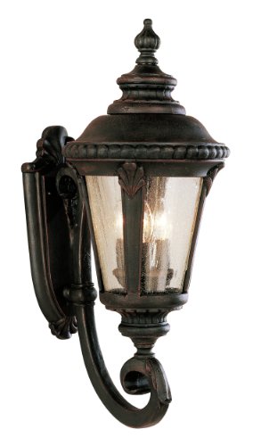 Trans Globe Lighting 5041 RT Outdoor Commons 25" Wall Lantern, Rust