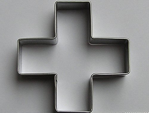 Cross 5 cm Cookie Cutter Stainless Steel Swiss Cross Red Cross
