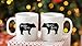 Mama Bear, Papa Bear Couples Mug - Funny Couple Mug - (2) 11OZ Coffee Mug - Funny Mug Set - Mugs For boyfriend and Girlfriend and Husband and wife - By AW Fashions