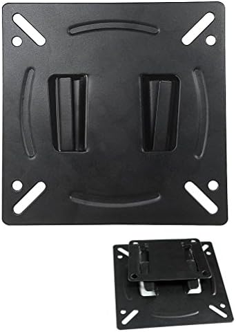 LCD LED Monitor TV Wall Mount for 15" 17" 19" 20" 22" 23" 24" Flat Panel Screen Maximum Loading 33lbs Max VESA 100x100mm