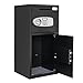 ZENY Large Security Safe Box Double Door Depository Safe Steel Safe Box Digital Drop Safe Depository for Home Office Money Gun Jewelry Security