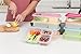 Meal Prep Containers,10 pack Lunch Boxes,Food Storage with lids,BPA Free Bento Lunch box Set with 3 Seperated Compartments,Leak Proof,Resuable,Stackable,Microwaveable,Freezer and Dishwasher Safe