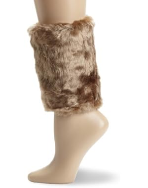 Jessica Simpson Women's Faux Fur Muff Legwarmer