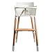 Asunflower Wooden High Chair for Baby Swivel Modern Highchair Wood Feeding Solution with Adjustable Tray for Toddler/Infant