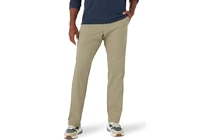 Lee Men's Extreme Motion Flat Front Relaxed Taper Pant