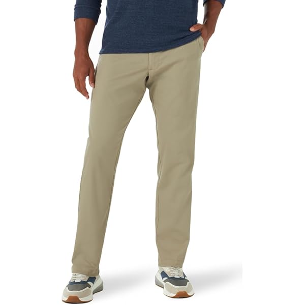 Lee Total Freedom Stretch Relaxed Fit Flat Front Pant, 29W x 30L, Sand at Amazon Men's Clothing store Lee Total Freedom Stretch Relaxed Fit Flat Front Pant, 29W x 30L, Sand at Amazon Men's Clothing store