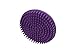 Evriholder Fancy Fur FURemover Soap Dispensing Scrubber Brush, Pet Grooming Hand Brush, Reduce Shedding During Bath Time, Natural Rubber Pet Brush, Colors May Vary, Model:FANCF-AMZ