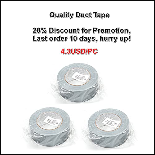 Nothers Duct Tape Silver 3 Pack1 88 Inch x 35 Yards Wholesale Price
