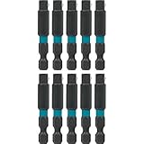 Makita A-99362 Impactx 1/4″ x 2″ Socket Adapter, 10 Pack, Bulk