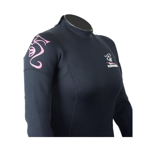 SEAVENGER-Exclusive-Unique-1MM-Long-Sleeve-Shorty-Good-for-Surfing-Diving-and-Snorkeling-in-Tropics