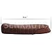 Senkauto Brown Flat Brat Universal Seat Cafe Racer Vintage Seat Tracker Scrambler Saddle