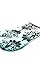 Flirty Aprons Aqua Damask Oven Mitt