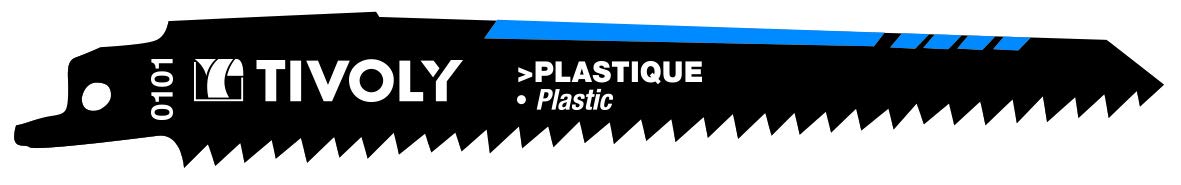 Tivoly XT505820101 Special Plastic Sabre Saw Blade L150